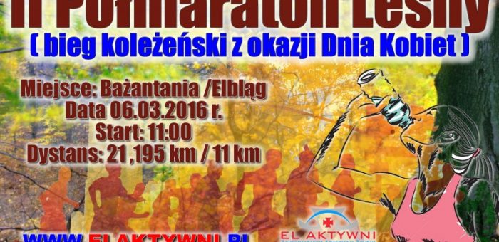 II Leśny Półmaraton